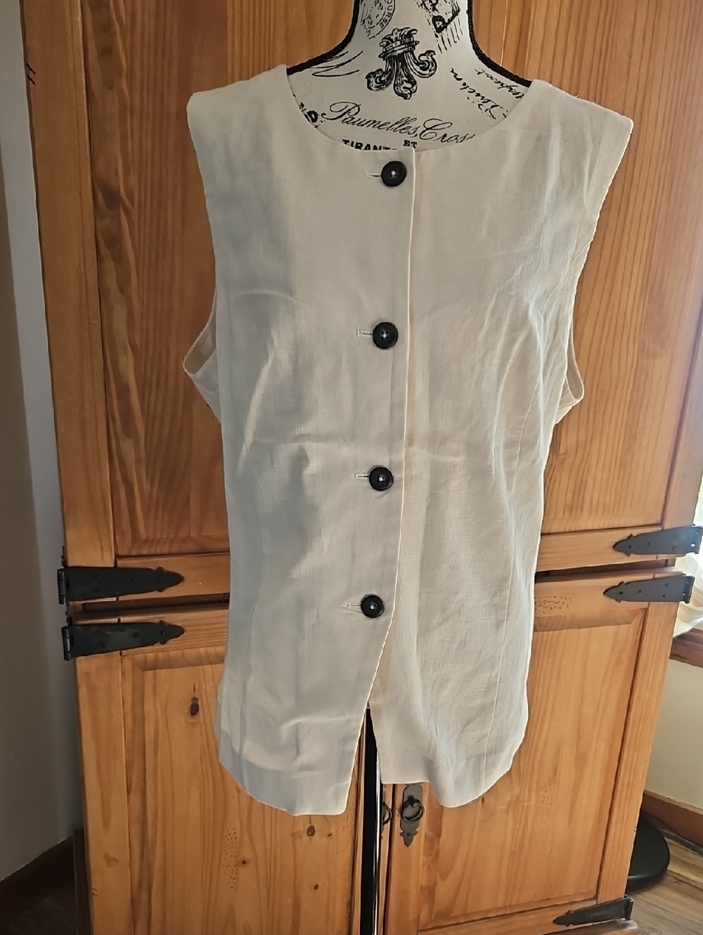 Calvin Klein Linen Vest